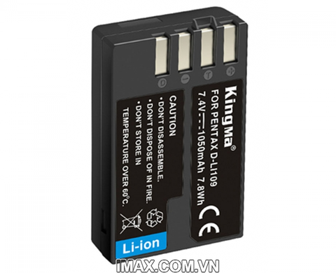 Bộ 1 pin 1 sạc đôi Kingma cho Pentax D-Li109