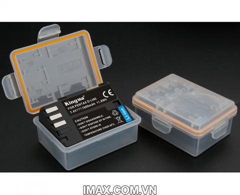 Bộ 1 pin 1 sạc đôi Kingma cho Pentax D-Li90