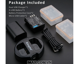 Bộ 1 pin 1 sạc đôi Kingma cho Pentax D-Li90