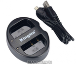 Bộ 1 pin 1 sạc đôi Kingma cho Pentax D-Li90