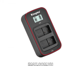 Bộ 1 pin 1 sạc đôi Kingma Ver 3 cho Panasonic DMW-BLC12