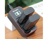 Bộ 1 pin 1 sạc đôi Kingma Ver 3 cho Panasonic DMW-BLJ31