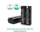 Bộ 1 Pin 1 Sạc đôi máy ảnh Ravpower for Sony NP-F550/F770/F970