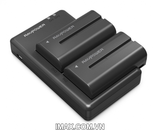 Bộ 1 Pin 1 Sạc đôi máy ảnh Ravpower for Sony NP-F550/F770/F970