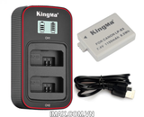 Bộ 1 pin 1 sạc đôi Ver 3 Kingma cho Canon LP-E5