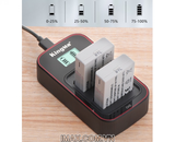 Bộ 1 pin 1 sạc đôi Ver 3 Kingma cho Canon LP-E5