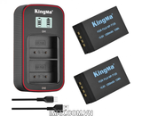 Bộ 1 pin 1 sạc đôi Ver 3 Kingma cho Fujifilm NP-T125