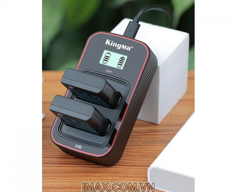 Bộ 1 pin 1 sạc đôi Ver 3 Kingma cho Nikon EN-EL14