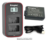 Bộ 1 pin 1 sạc đôi Ver 3 Kingma cho Nikon EN-EL25