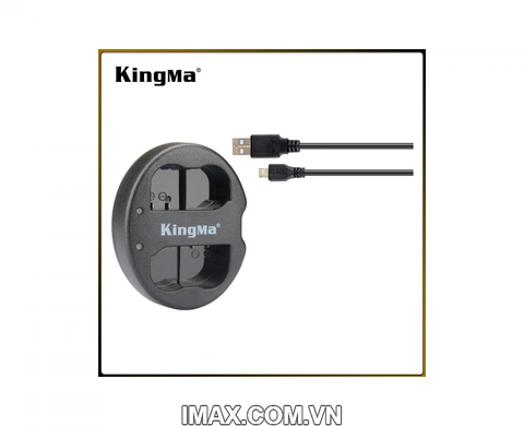 Bộ 1 pin 1 sạc máy ảnh Kingma cho Canon BP-511A