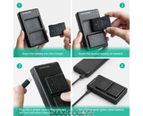Bộ 1 Pin 1 sạc máy ảnh RAVPower for Nikon EN-EL14
