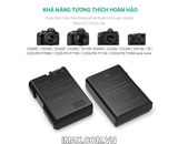 Bộ 1 Pin 1 sạc máy ảnh RAVPower for Nikon EN-EL14