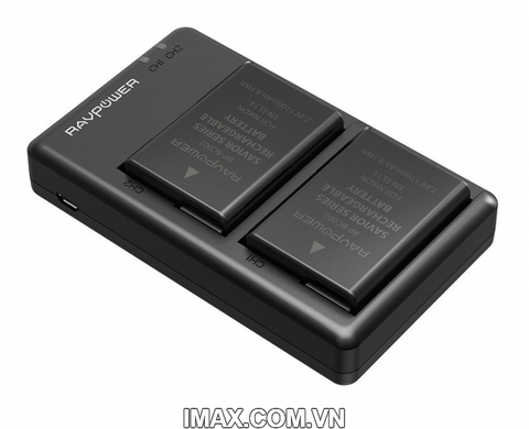 Bộ 1 Pin 1 sạc máy ảnh RAVPower for Nikon EN-EL14