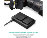 Bộ 1 Pin 1 sạc máy ảnh RAVPower for Nikon EN-EL14