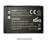 Bộ 1 pin và 1 sạc đôi RavPower for Canon LP-E12