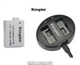 Bộ 1 viên pin 1 sạc Kingma for Canon LP-E5