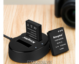 Bộ 2 pin 1 sạc đôi Kingma cho Nikon EN-EL12