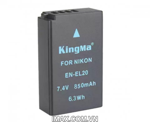 Bộ 2 pin 1 sạc đôi Kingma cho Nikon EN-EL20
