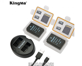 Bộ 2 pin 1 sạc đôi Kingma cho Nikon EN-EL20