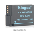 Bộ 2 pin 1 sạc đôi Kingma cho Panasonic DMW-BLC12