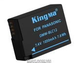 Bộ 2 pin 1 sạc đôi Kingma cho Panasonic DMW-BLC12