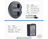 Pin Sạc đôi Ver 1 Kingma cho Sony NP-FW50