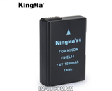 Bộ 2 pin 1 sạc đôi Kingma for Nikon EN-EL14