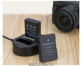 Bộ 2 pin 1 sạc đôi Kingma for Nikon EN-EL14