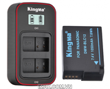 Bộ 2 pin 1 sạc đôi Kingma Ver 3 cho Panasonic DMW-BLC12