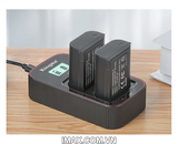 Bộ 2 pin 1 sạc đôi Kingma Ver 3 for Panasonic DMW-BLK22