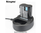 Bộ 2 pin 1 sạc đôi máy ảnh Kingma cho Nikon EN-EL15
