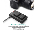 Pin Sạc đôi RavPower for Sony NP-FW50