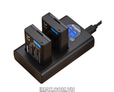 Bộ 2 pin 1 sạc đôi Ver 2 Kingma cho Canon LP-E10