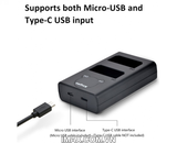 Bộ 2 pin 1 sạc đôi Ver 2 Kingma cho Canon LP-E10
