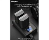 Pin Sạc đôi Ver 2 Kingma cho Canon LP-E6