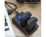 Pin Sạc đôi Ver 2 Kingma cho Canon LP-E6