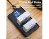 Bộ 2 pin 1 sạc đôi Ver 2 Kingma cho Canon LP-E8