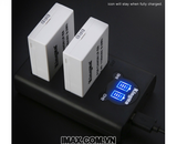 Bộ 2 pin 1 sạc đôi Ver 2 Kingma cho Canon LP-E8