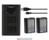 Pin Sạc đôi Ver 2 Kingma cho Sony NP-FW50