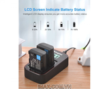 Pin Sạc đôi Ver 3 Kingma cho Canon LP-E6