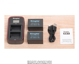 Bộ 2 pin 1 sạc đôi Ver 3 Kingma cho Fujifilm NP-T125