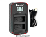 Bộ 2 pin 1 sạc đôi Kingma cho Fujifilm NP-W126 Ver 3