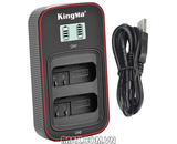 Bộ 2 pin 1 sạc đôi Ver 3 Kingma cho Nikon EN-EL14