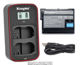 Bộ 2 pin 1 sạc đôi Ver 3 Kingma cho Nikon EN-EL15