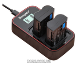 Bộ 2 pin 1 sạc đôi Ver 3 Kingma cho Nikon EN-EL15