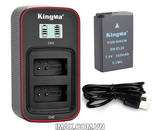 Bộ 2 pin 1 sạc đôi Ver 3 Kingma cho Nikon EN-EL20