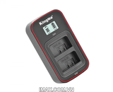 Bộ 2 pin 1 sạc đôi Ver 3 Kingma cho Nikon EN-EL25