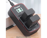 Bộ 2 pin 1 sạc đôi Ver 3 Kingma cho Nikon EN-EL25