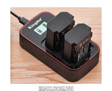 Bộ 2 pin 1 sạc đôi Ver 3 Kingma cho Sony NP-FZ100