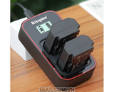 Bộ 2 pin 1 sạc đôi Ver 3 Kingma cho Sony NP-FZ100